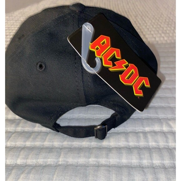 AC/DC Black and Yellow Logo Hat - Picture 2 of 5